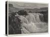 The Great Shoshone Falls, Snake River, Idaho Territory, Usa-null-Stretched Canvas