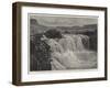 The Great Shoshone Falls, Snake River, Idaho Territory, Usa-null-Framed Giclee Print