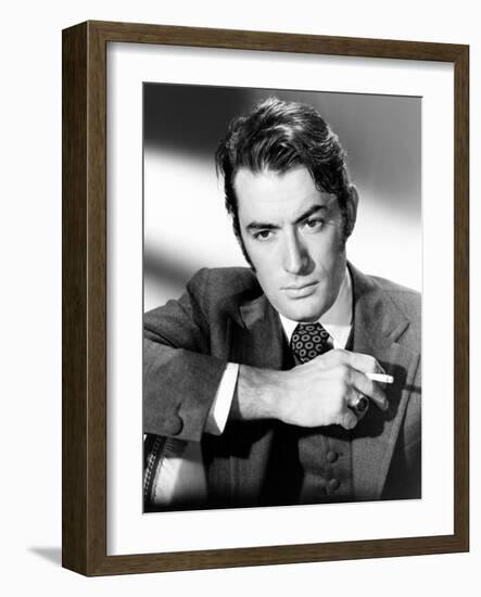 The Great Sinner, Gregory Peck, 1949-null-Framed Photo