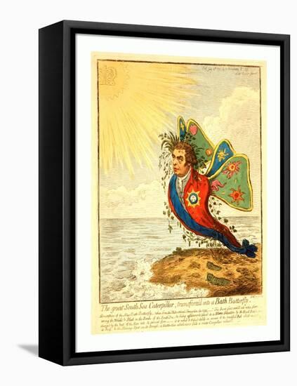 The Great South Sea Caterpillar-null-Framed Stretched Canvas