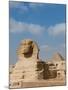 The Great Sphinx and Pyramids of Giza on a Sunny Day-Alex Saberi-Mounted Premium Photographic Print