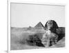 The Great Sphinx and the Pyramids of Giza, Egypt, 1852-Maxime Du Camp-Framed Giclee Print