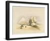 The Great Sphinx and the Pyramids of Giza, from Egypt and Nubia, Vol.1-David Roberts-Framed Giclee Print