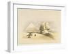 The Great Sphinx and the Pyramids of Giza, from Egypt and Nubia, Vol.1-David Roberts-Framed Giclee Print