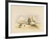 The Great Sphinx and the Pyramids of Giza, from Egypt and Nubia, Vol.1-David Roberts-Framed Giclee Print