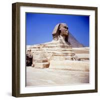 The Great Sphinx at Giza, Ancient Egyptian, C2550 BC-null-Framed Photographic Print