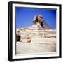 The Great Sphinx at Giza, Ancient Egyptian, C2550 BC-null-Framed Photographic Print