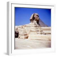 The Great Sphinx at Giza, Ancient Egyptian, C2550 BC-null-Framed Photographic Print