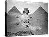 The Great Sphinx at Giza-Felix Bonfils-Stretched Canvas