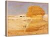 The Great Sphinx at Gizeh, 1862 (W/C on Paper)-George Price Boyce-Stretched Canvas