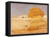 The Great Sphinx at Gizeh, 1862 (W/C on Paper)-George Price Boyce-Framed Stretched Canvas