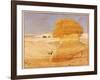 The Great Sphinx at Gizeh, 1862 (W/C on Paper)-George Price Boyce-Framed Giclee Print