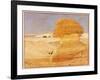 The Great Sphinx at Gizeh, 1862 (W/C on Paper)-George Price Boyce-Framed Giclee Print