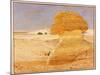 The Great Sphinx at Gizeh, 1862 (W/C on Paper)-George Price Boyce-Mounted Giclee Print