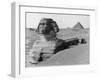 The Great Sphinx in the Desert-null-Framed Photographic Print