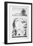 The Great Sphinx of Giza, and the Entrance to the Pyramid of Memphis, C1808-null-Framed Giclee Print