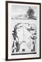 The Great Sphinx of Giza, and the Entrance to the Pyramid of Memphis, C1808-null-Framed Giclee Print