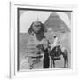 The Great Sphinx of Giza, Egypt, 1899-null-Framed Photographic Print