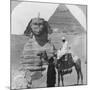 The Great Sphinx of Giza, Egypt, 1899-null-Mounted Photographic Print