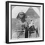 The Great Sphinx of Giza, Egypt, 1899-null-Framed Photographic Print