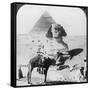 The Great Sphinx of Giza, Egypt, 1905-Underwood & Underwood-Framed Stretched Canvas