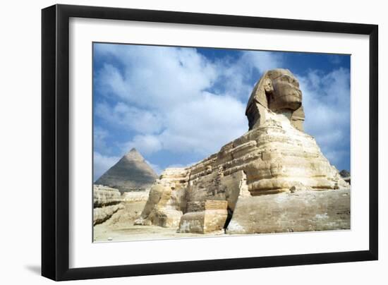 The Great Sphinx of Giza, Egypt, 20th Century-null-Framed Photographic Print