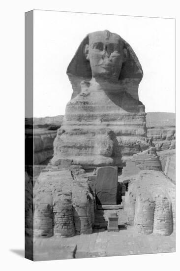The Great Sphinx of Giza, Egypt, May 1949-null-Stretched Canvas