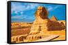 The Great Sphinx Of Giza-Trends International-Framed Stretched Canvas