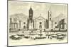 The Great Square and Cathedral of Arequipa-Édouard Riou-Mounted Giclee Print