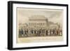 The Great St Leger Race at Doncaster-null-Framed Art Print