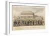 The Great St Leger Race at Doncaster-null-Framed Art Print