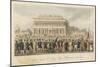 The Great St Leger Race at Doncaster-null-Mounted Art Print