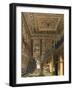 The Great Staircase at Kensington Palace from Pyne's Royal Residences, Engraved by Richard Reeve-Charles Wild-Framed Giclee Print