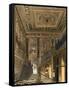 The Great Staircase at Kensington Palace from Pyne's Royal Residences, Engraved by Richard Reeve-Charles Wild-Framed Stretched Canvas