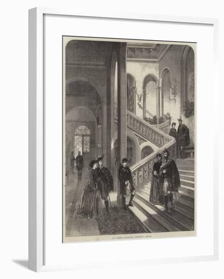 The Great Staircase, Dunrobin Castle-null-Framed Giclee Print