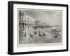 The Great Storm at Venice on 15 October-Charles Auguste Loye-Framed Giclee Print