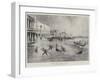 The Great Storm at Venice on 15 October-Charles Auguste Loye-Framed Giclee Print