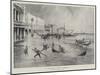 The Great Storm at Venice on 15 October-Charles Auguste Loye-Mounted Giclee Print