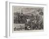 The Great Strike of Dock Labourers at the East End-null-Framed Giclee Print