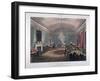 The Great Subscription Room, Interior of the Brooks's Club, St James's Street, London, 1808-Augustus Charles Pugin-Framed Giclee Print