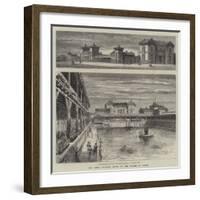 The Great Swimming Baths on the Danube at Vienna-null-Framed Giclee Print