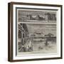 The Great Swimming Baths on the Danube at Vienna-null-Framed Giclee Print