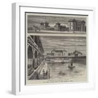 The Great Swimming Baths on the Danube at Vienna-null-Framed Giclee Print