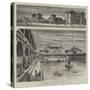 The Great Swimming Baths on the Danube at Vienna-null-Stretched Canvas