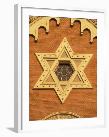 The Great Synagogue of Plzen, Czech Republic-Walter Bibikow-Framed Photographic Print