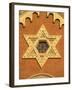 The Great Synagogue of Plzen, Czech Republic-Walter Bibikow-Framed Photographic Print