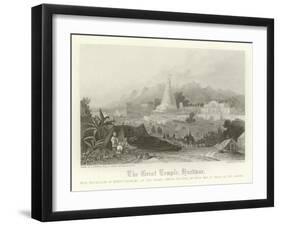The Great Temple, Hurdwar, India-Thomas Colman Dibdin-Framed Giclee Print
