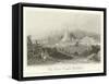 The Great Temple, Hurdwar, India-Thomas Colman Dibdin-Framed Stretched Canvas