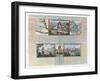 The Great Temple, Maps of Mexico and its Surroundings-null-Framed Giclee Print