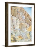 The Great Temple of Abu Simbel - Newmann, Henri Roderick (1833-1918) - 1905 - Oil on Canvas - Musee-Henry Roderick Newman-Framed Giclee Print